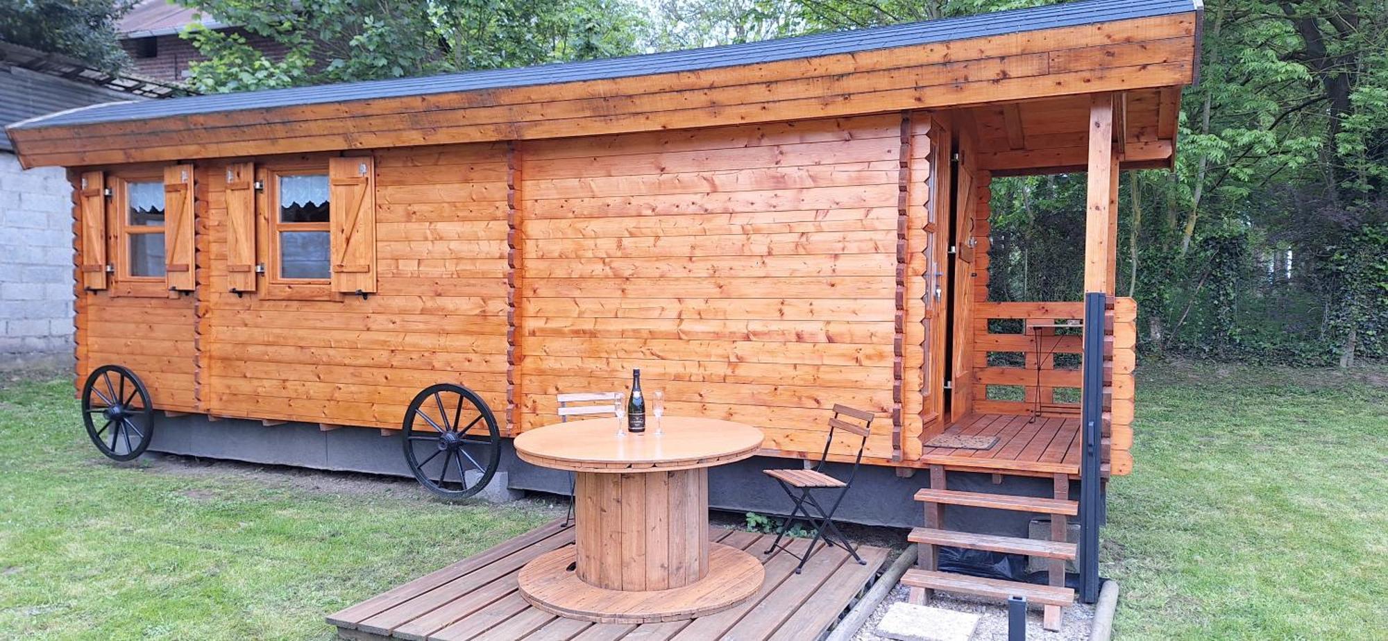 Roulotte La Boheme Est Son En Baie De Somme Chalet